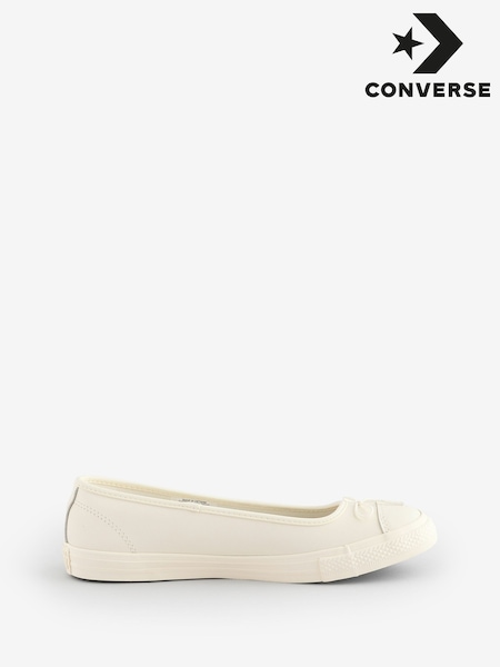 Converse Cream Chuck Taylor All Star Dainty Ballerina Trainers (F38071) | € 94