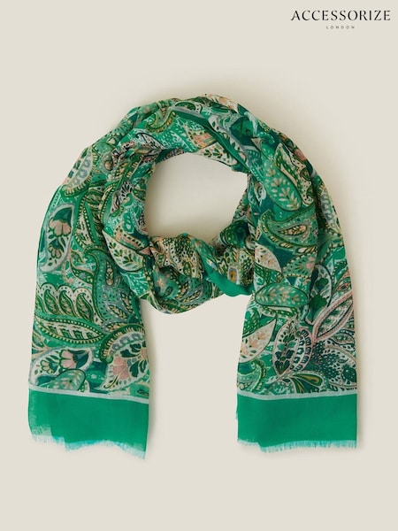 Accessorize Lightweight Paisley Scarf (F38147) | € 29