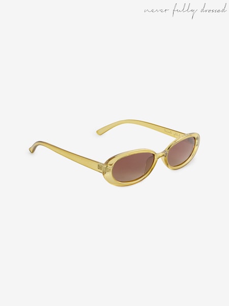Never Fully Dressed Narrow Oval Sunglasses (F38296) | R$ 255