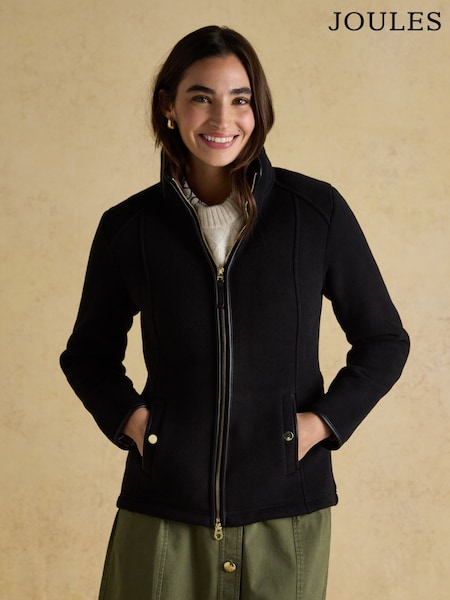 Noir - Polaire zippée Heritage (F38362) | € 100