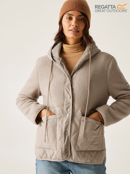 Regatta Cream Mikayla Heavyweight Water Repellent Jacket (F38369) | €66