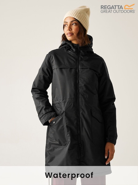 Regatta Black Romine II Isotex 10000 Midweight Waterproof and Breathable Jacket (F38395) | R$ 830