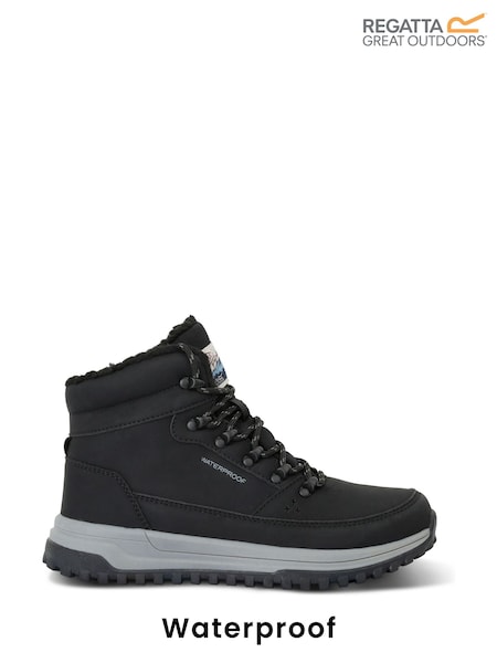 Regatta Black Sherborne Isotex Waterproof Boots (F38420) | €99