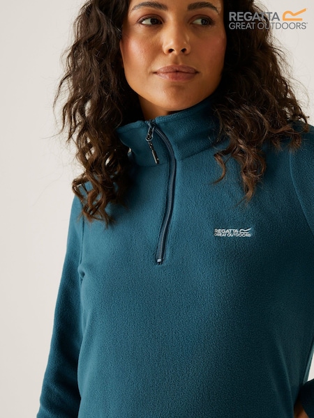 Regatta Green Sweethart Zip Neck Fleece (F38440) | €24