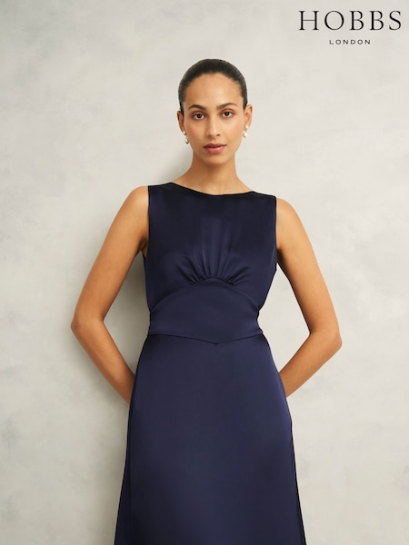 Hobbs Blue Petite Jemma Dress (F38478) | 886 QAR