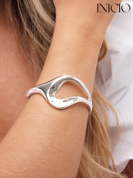 Inicio Molten Open Cuff Bracelet - Gift Pouch (F38553) | 35 €