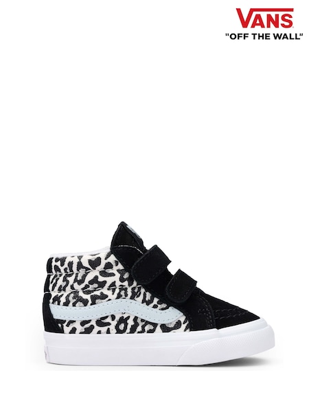 Vans Girls SK8 Leopard Mid Reissue Trainers (F38595) | 298 LEI