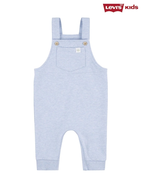 Levi's® Blue Baby Front Pocket Knitted Logo Dungarees (F40105) | R$ 195