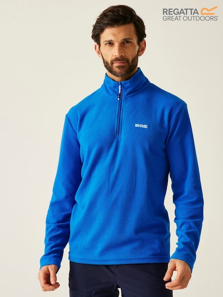 Regatta Blue Thompson Fleece Zip Neck (F40320) | €24