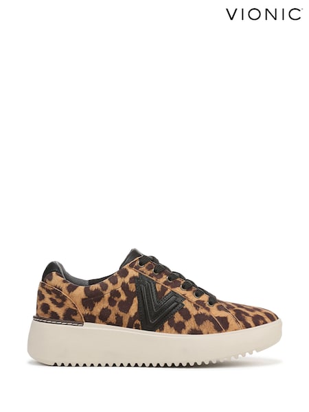 Vionic Womens Leopard Kearny 2.0 Arch Support Trainers (F40370) | 203 €