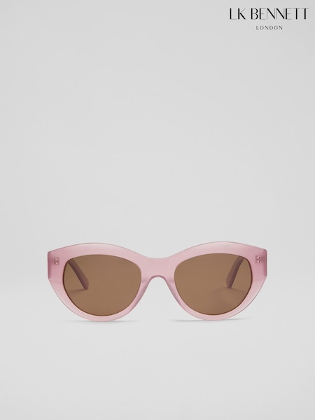 LK Bennett Luana Acetate Cat Eye Sunglass Frame (F40406) | €131