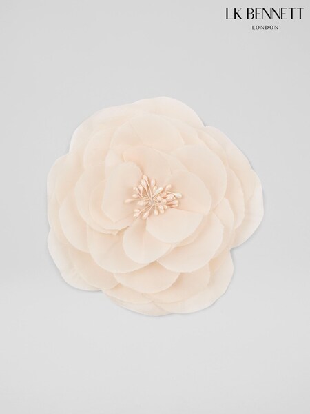 LK Bennett Ecru Bow Fascinator Headband (F40407) | kr1 660