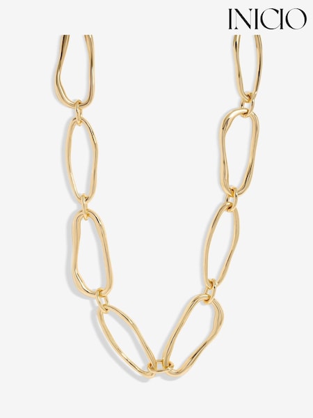 Inicio Halsband med polerat länk - Gift Pouch (F40459) | kr630
