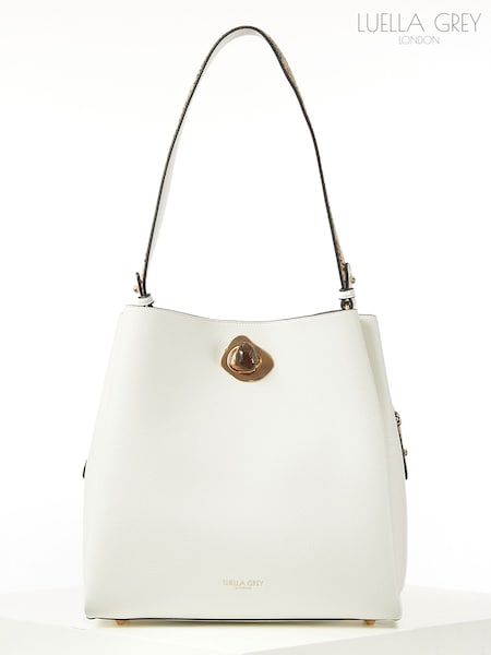 Luella Grey Henri Hobo White Tote (F40503) | €168