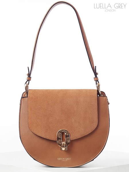 Maro - Luella Grey Mildred Saddle Cross-Body Bag (F40515) | 737 LEI