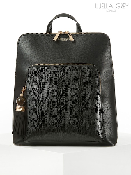 Negru - Luella Grey Philly Laptop Rucsac (F40554) | 819 LEI
