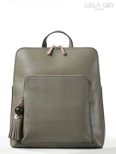 Grau - Luella Grey Philly Laptop Backpack (F40570) | 172 €