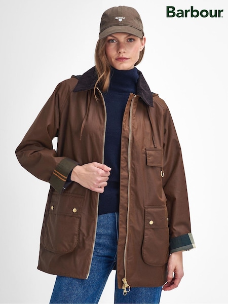 Barbour® Brown Highclere Wax 100% Cotton Jacket (F40699) | €356