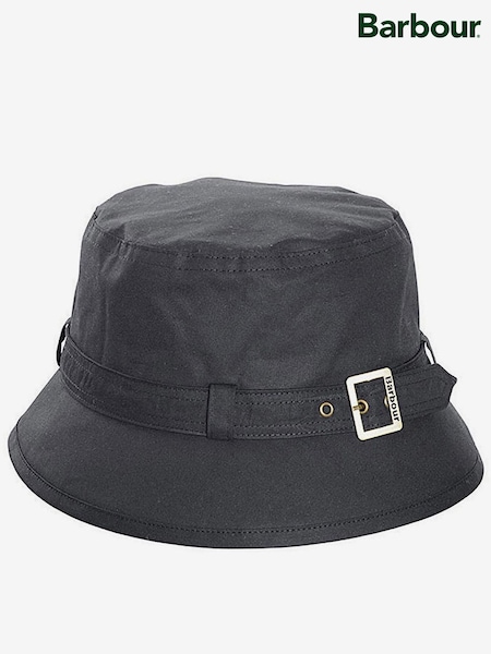 Barbour® Black Kelso Wax Hat (F40710) | 370 QAR