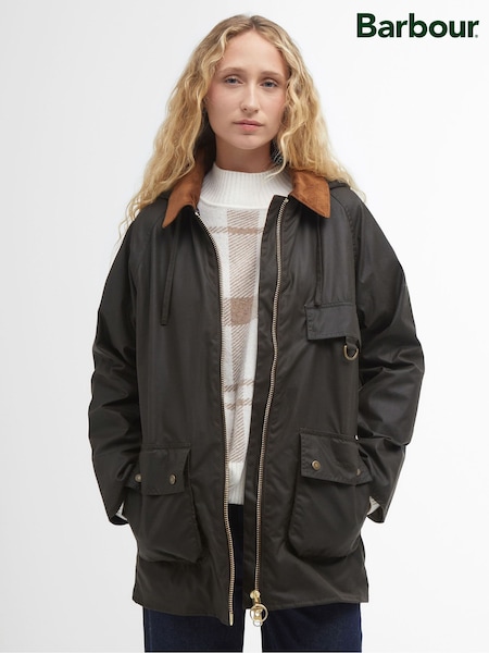Barbour® Green Highclere Wax 100% Cotton Jacket (F40717) | €356