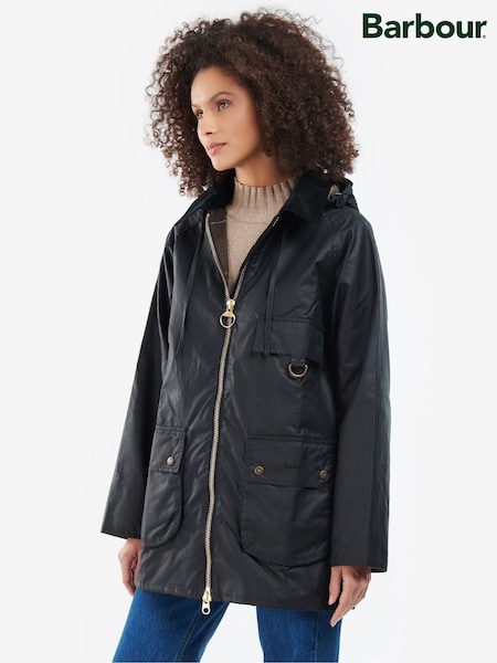 Barbour® Blue Highclere Wax 100% Cotton Jacket (F40739) | €356