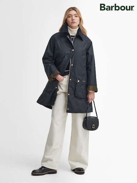 Barbour® Blue Long Beadnell Jacket (F40750) | €479