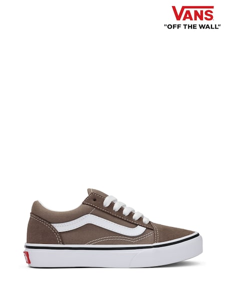 Vans Boys Old Skool Brown Trainers (F40765) | €57
