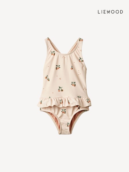 Liewood Pink Amara Printed Swimsuit (F40886) | ‏211‏₪