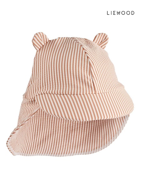 Liewood Senia Seersucker UV Protection Sun Hat With Ears (F40907) | €34