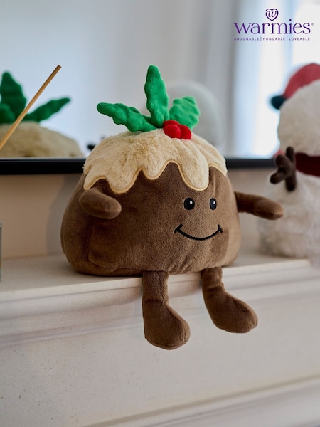 Warmies Brown Fully Heatable Christmas Pudding Plush (F40964) | €27