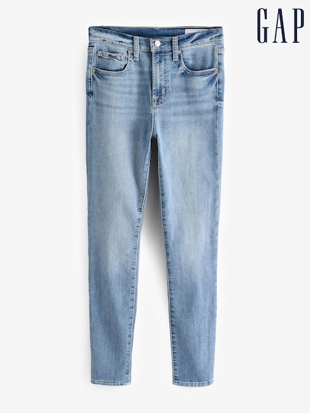 Gap Light Blue High Waisted True Stretch Skinny Jeans (F40991) | €59