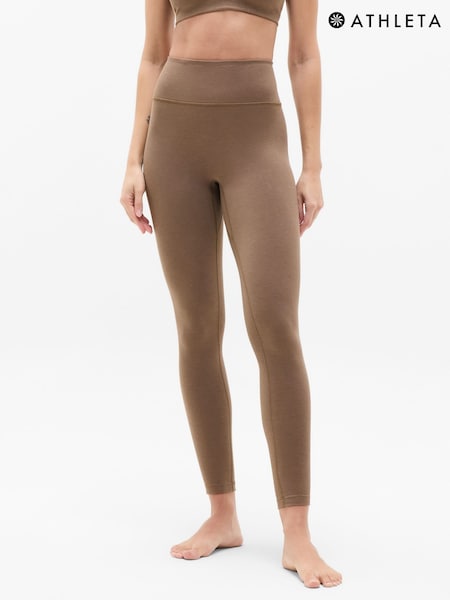 Athleta Brown Intuition Ultra High Waisted Cotton Legging (F41004) | €57