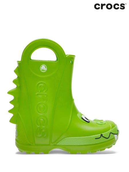 Crocs Green Toddler Handle It Rain Boots (F41179) | €58