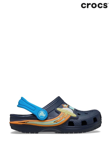 Crocs Blue Toddler Classic UFO Lights Sandals (F41180) | €58