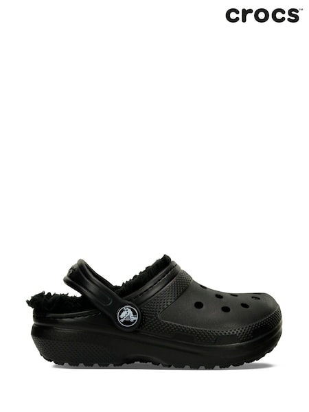 Crocs Black Toddler Classic Lined Sandals (F41183) | €58