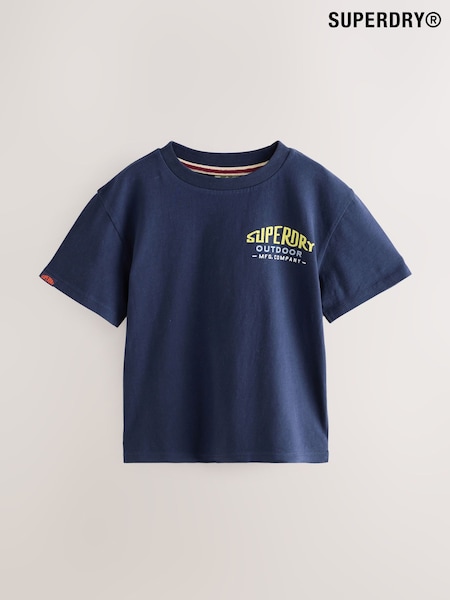 أزرق داكن أصفر - Superdry T-Shirt (F41185) | ‏93 د.إ.‏ - ‏ 116‏ د.إ.