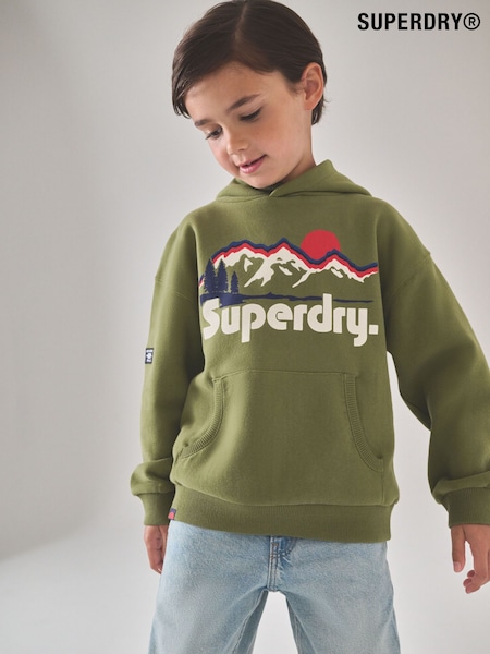 Superdry Khaki Green Hoodie (F41200) | €41 - €47