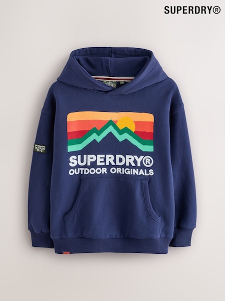 Superdry Navy Mix Hoodie (F41201) | R$ 265 - R$ 305