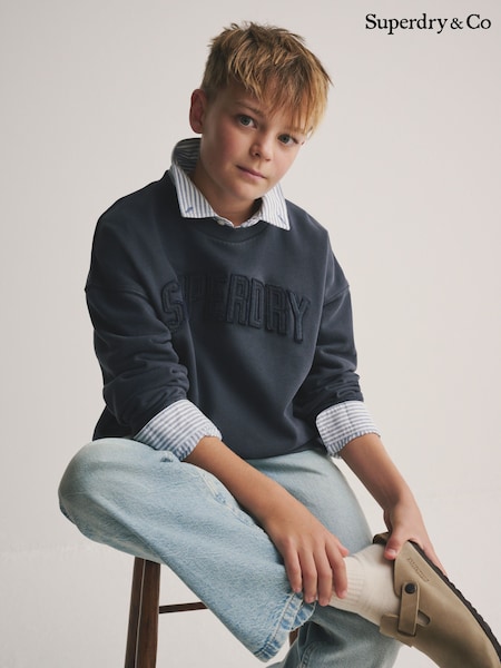 Superdry Grey Washed Sweatshirt (F41210) | €32 - €36