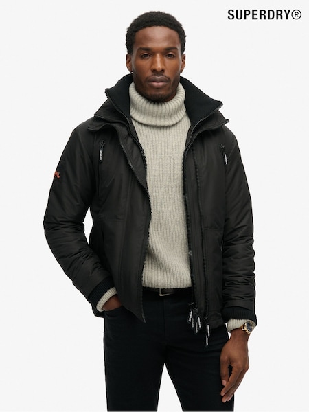 Superdry Black Mountain Windbreaker Jacket (F41403) | 247 QAR