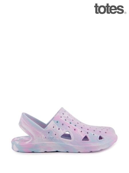 Totes Purple Kids Bounce Clogs (F41410) | AED82