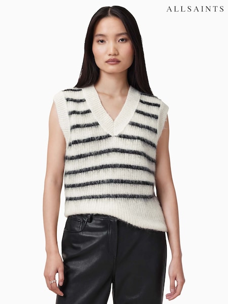 AllSaints White Riga Tank Top (F41448) | kr1 985