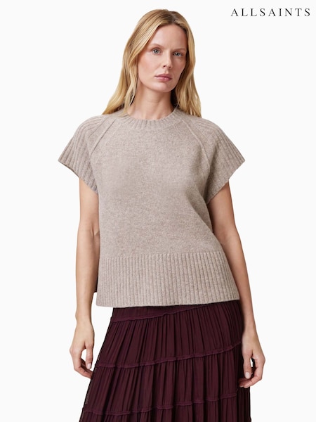 AllSaints Brown Anthe Tank (F41453) | €216