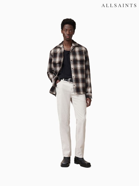 AllSaints White Reid Corduroy 100% Organic Cotton Jeans (F41467) | €185