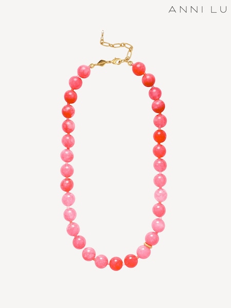 Anni Lu Pink Ball Necklace (F41529) | € 203