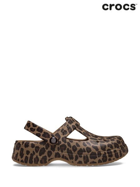 Crocs Animal Print Kids Mary Jane Animal Clogs (F41542) | €69