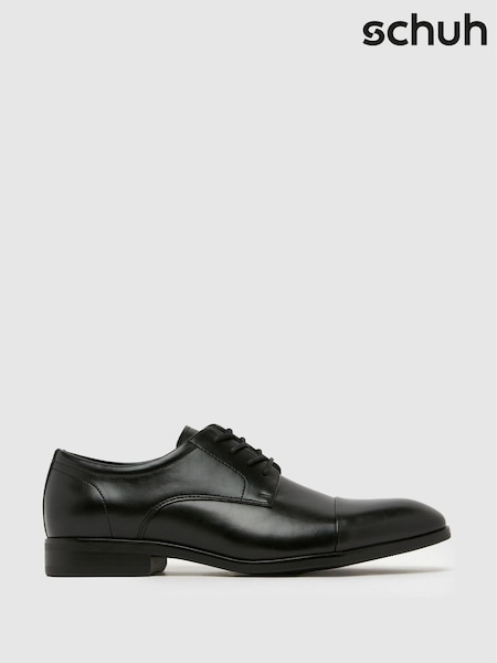 Schuh Ross Lace-Up Derby Black Shoes (F41598) | €60