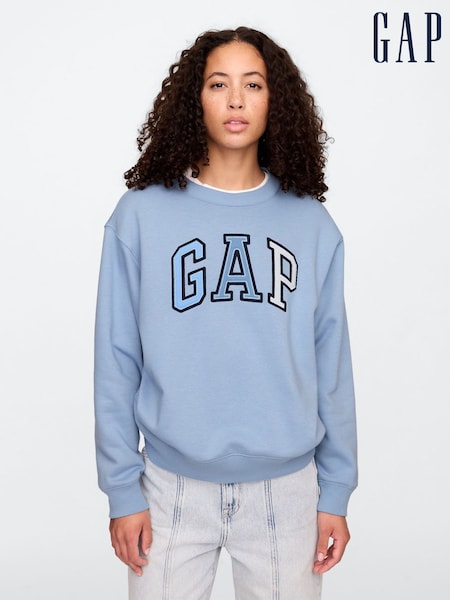 Gap Blue Logo Crew Neck Sweatshirt (F41648) | €39