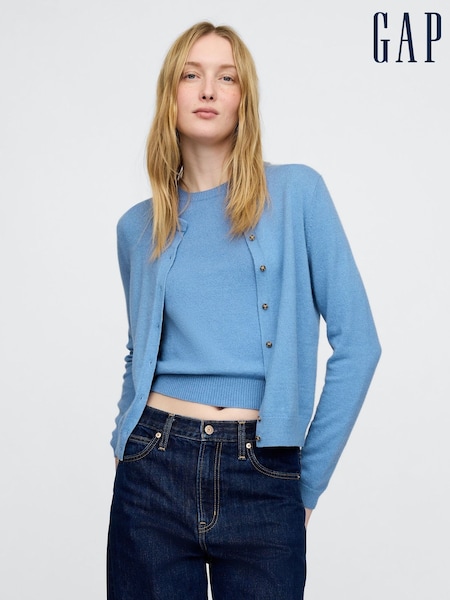 Gap CashSoft Lightweight Crew Neck Cardigan (F41672) | € 46
