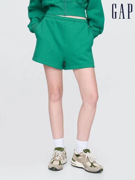 Gap Green Vintage Soft Fleece-Lined Pocket Shorts (F41695) | €29
